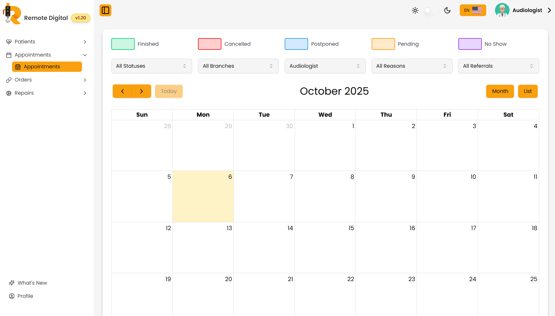 Handle Your Appointments